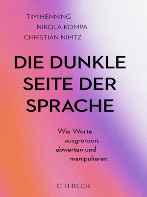 cover image of Die dunkle Seite der Sprache